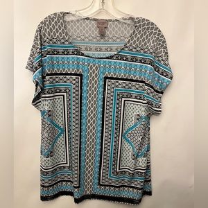Easywear chicos top size 1 (small)